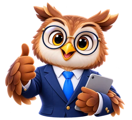 Connect Master baykuş maskotu gönderim sonuçlarını sunuyor