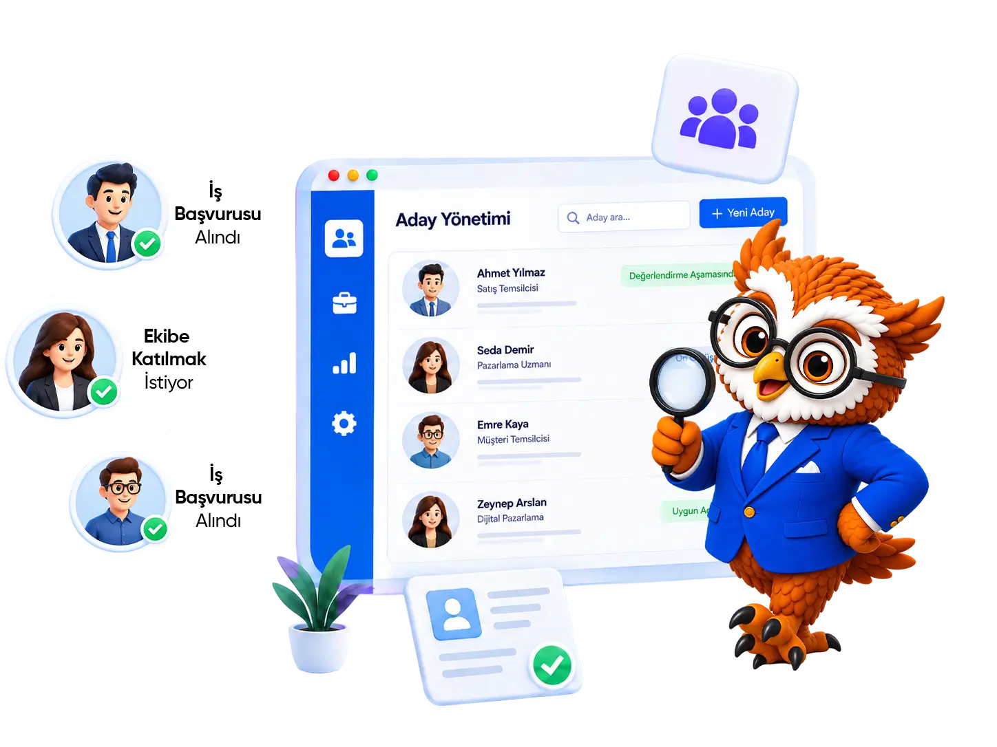 Başvuru, değerlendirme ve işe alım süreçlerini birleştiren Connect Master aday yönetim paneli