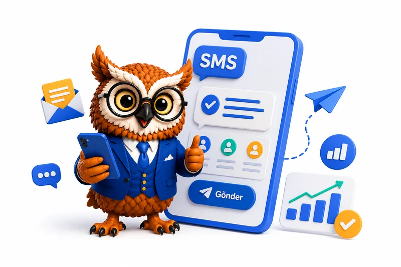 Connect Master SMS pazarlama ve toplu mesaj gönderimi