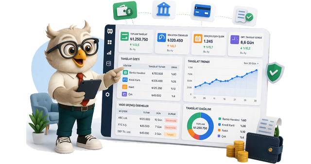 Tahsilat Raporları ile Ödemelerinizi Hızla Takip Edin
