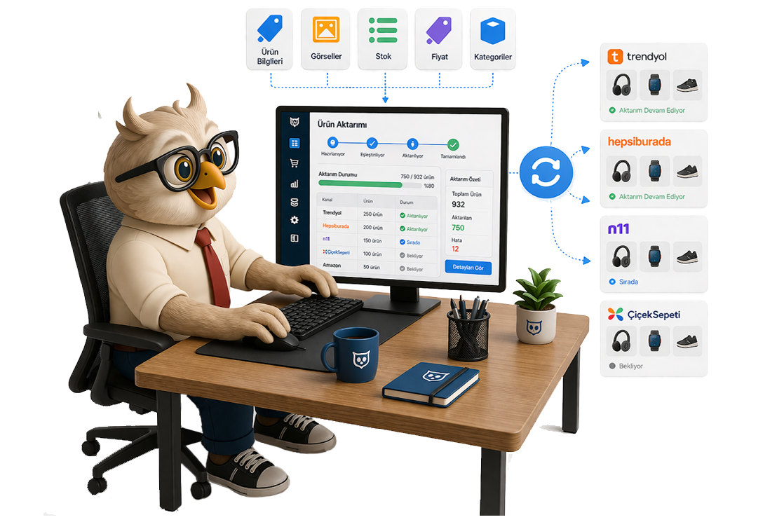 Toplu Ürün Aktarımı ve Otomatik Entegrasyon